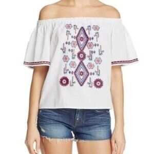 Beltaine Cotton Embroidered Blouse